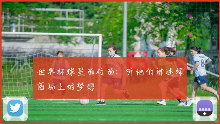 世界杯球星面对面:听他们讲述绿茵场上的梦想