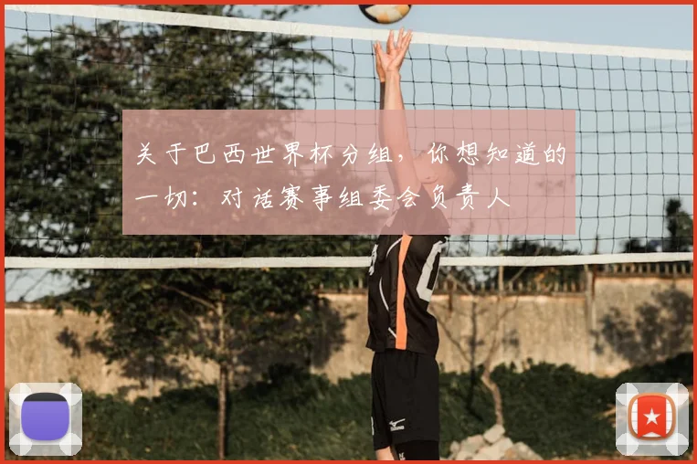 关于巴西世界杯分组,你想知道的一切:对话赛事组委会负责人