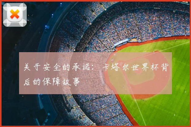 关于安全的承诺：卡塔尔世界杯背后的保障故事